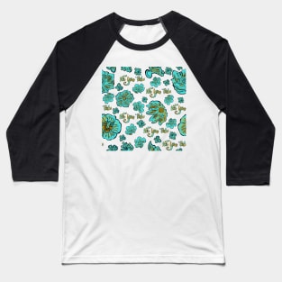 Gorgeous bright floral Not Your Babe print Baseball T-Shirt